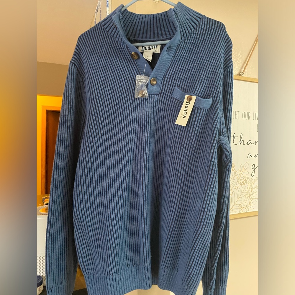 Mens Duluth Trading Post Heavy sweater size S L
